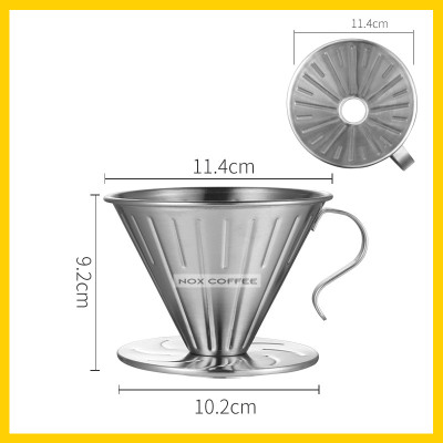 Phễu V60 chất liệu inox (Pour Over)