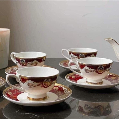 Bộ ấm trà hoàng gia đỏ Imperial Hàng chính hãng