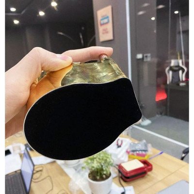 Gạt Tàn HONEST GOLDEN ASHTRAY Gạt tàn có quẹt lửa (bật lửa) Cao Cấp