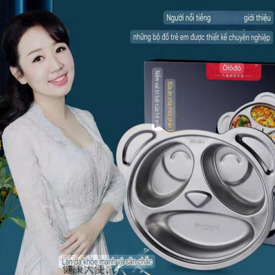 KHAY ĂN DẶM INOX 304 – NHIỀU HÌNH DỄ THƯƠNG CHO BÉ YÊU