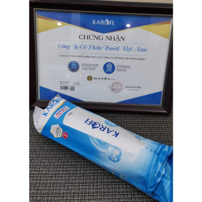Combo 3 lõi lọc thô + 1 màng RO Karofi - Hàng Chính Hãng