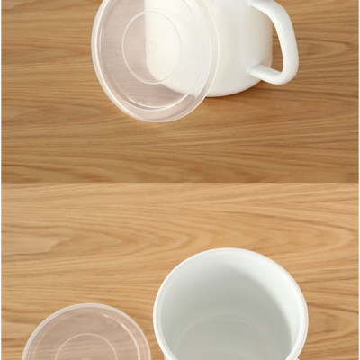 Combo 02 Cốc nhựa uống nước nắp mềm Nakaya - Made in Japan