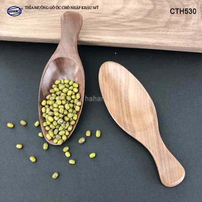 Thìa/Muỗng xúc trà gỗ Óc Chó - Trong văn hóa trà đạo Nhật Bản (Đủ kiểu dáng) Dùng xúc cafe, xúc gia vị, ăn uống sạch, decor trang trí