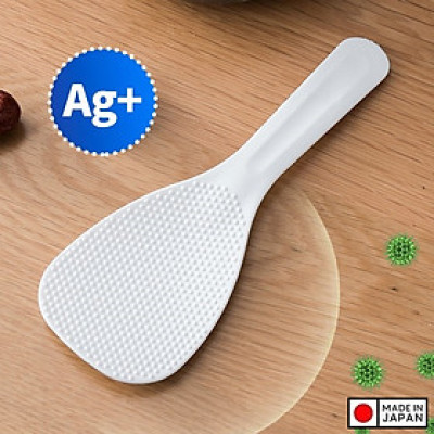 MUÔI XỚI CƠM ION BẠC KHÁNG KHUẨN AG+ SIÊU CHỐNG DÍNH NAKAYA - HÀNG NỘI ĐỊA NHẬT BẢN