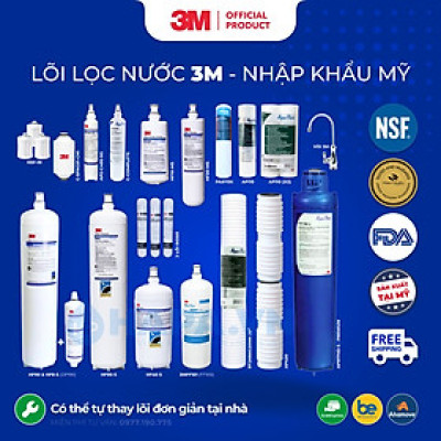 Lõi Lọc Nước 3M Full Models Nhập Khẩu Mỹ - Hàng Chính Hãng 3M - AP110 AP2-C405-SG AP2C405SG RT20B16G20NN HSF-IR HSFIR HF10-MS HF20-MS HF20MS BREW120 FF100 3MFF101 HF40-S HF40S HF90-S HF90S AP420 HF90 HF8-S HF8S AP917HD-S AP917HDS PARTEK...