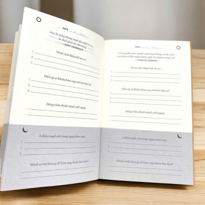 Sổ Tay Tỉnh Thức - Giúp Bạn Sống Tích Cực Hơn Mỗi Ngày - Sổ bìa cứng