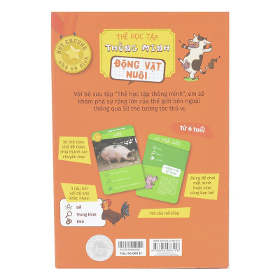Thẻ Học Tập Thông Minh - Động Vật Nuôi