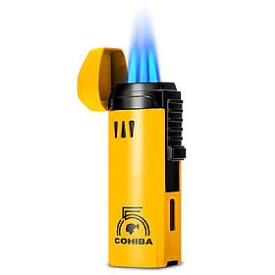 Vỏ Hột Quẹt Bật Lửa Khò 3 Tia  H179A Có Đục Kiêm Giá Đỡ - Nhiều Màu