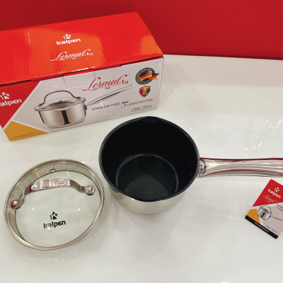 Quánh inox 304 chống dính 5 đáy cao cấp Kalpen Lermat L14