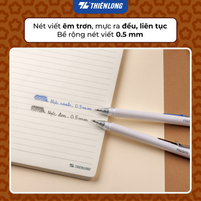 Bút gel Hoshi Thiên Long Công nghệ Nhật Bản