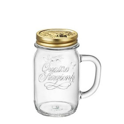 Hũ thủy tinh tay cầm 415ml 