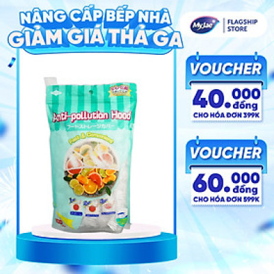 Màng Bọc Thực Phẩm PE Tái Sử Dụng Dạng Bo Chun MyJae, Màng Bọc Bảo Quản Thức Ăn (100 Cái/Gói)