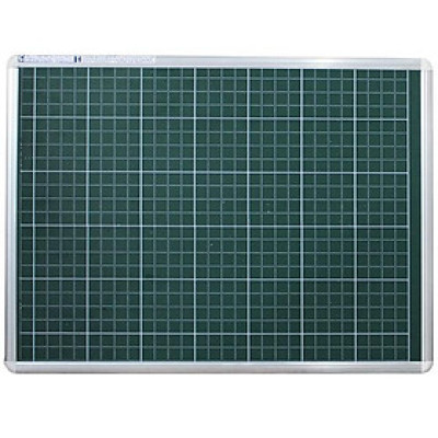 Bảng Viết Phấn Từ Tính Kẻ Ô Ly 80 x 60 cm