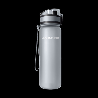 Bình Lọc Cầm Tay Bottle City Aquaphor Màu Ghi