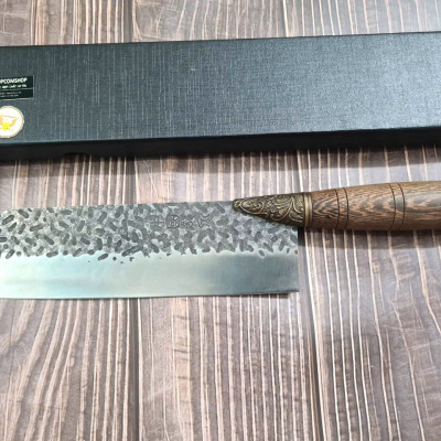 DAO BẾP - DAO THÁI HOA VĂN CAO CẤP MÃ A8 DT151 NT topcomshop vn