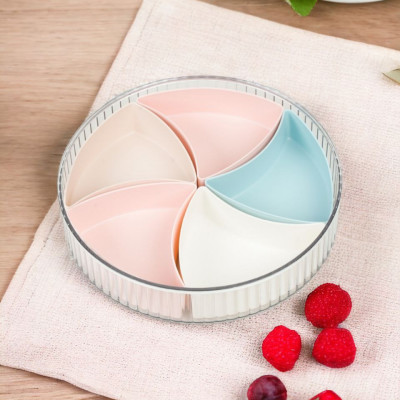 Khay mứt TẾT đựng bánh kẹo Khay gồm 5 hũ ngũ lộc lớn xinh xắn hình kim kim cương biểu hiện sang trọng trong ngày tết