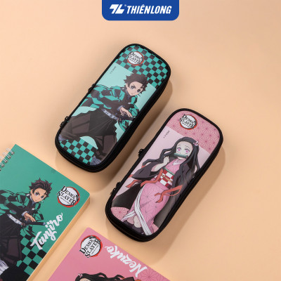 Túi bóp đựng bút viết nhân vật Demon Slayer Thiên Long PCA-022/DS