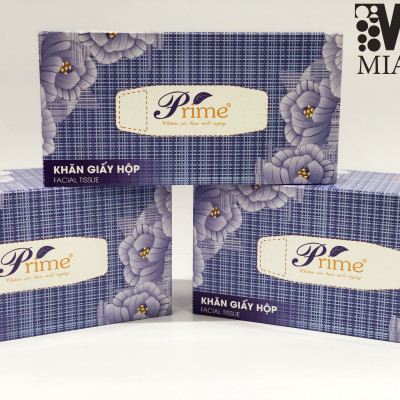 COMBO 3 hộp giấy ăn giấy rút lụa hộp PRIME CAO CẤP