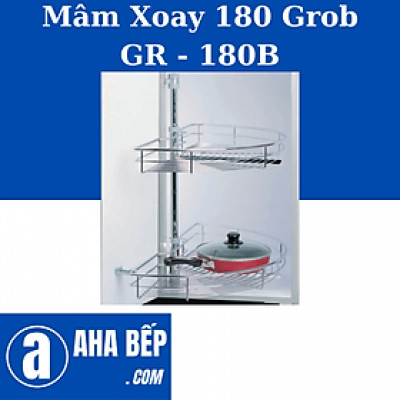 Mâm xoay 180 Grob GR-180B. Hàng Chính Hãng