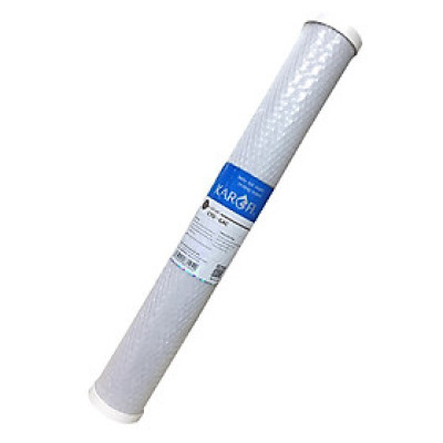 Lõi Lọc Nước Số 3 Karofi 20 Inch CTO - GAC Cho Nguồn Lọc Nước Đầu Nguồn - Hàng Chính Hãng