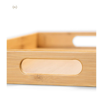 KHAY TRÀ GỖ TRE CAO CẤP CÓ TAY CẦM | KHAY TAY BẰNG