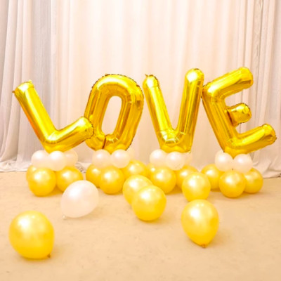 Bóng chữ LOVE cỡ đại 70cm trang trí phòng cưới cầu hôn tỏ tình