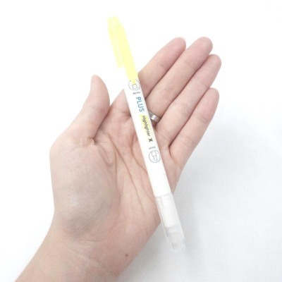 Bút Dạ Quang Plus-600-V010 - Vàng