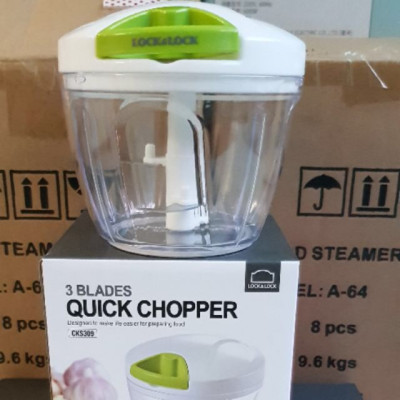 Dụng Cụ Cắt Nhỏ Thực Phẩm Lock&Lock CKS309 - Trắng Phối Xanh Lá Cây