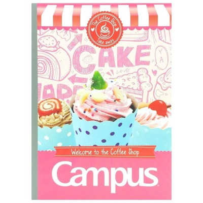 Vở Campus B5 Kẻ Ngang Có Chấm 80 Trang ĐL 58-65 Coffee Shop