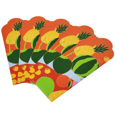 Bộ 5 Bao Lì Xì Tết 2025 - The Sun - Mâm Ngũ Quả - Miền Nam