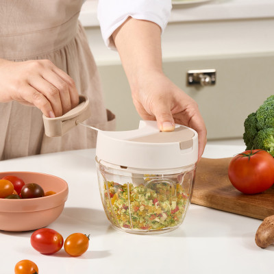 Dụng Cụ Xay Tỏi Ớt LocknLock CKS342BEG, CKS343BEG, CKS344BEG, Hàng Chính Hãng, Kéo Tay - JoyMall