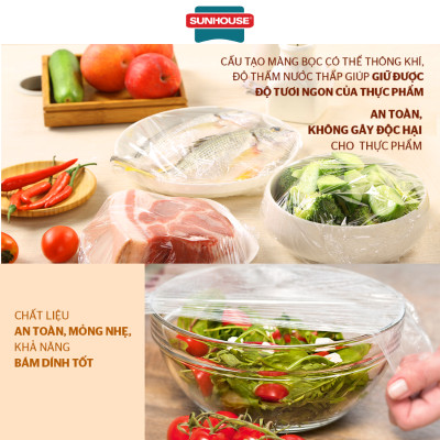 Màng bọc thực phẩm gia đình SUNHOUSE KS-WR30100F