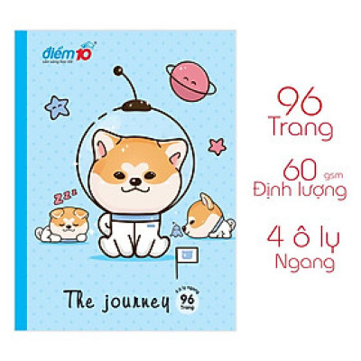 Combo 10 quyển tập Thiên Long, 96T/200T, nhiều loại gồm 4 oly vuông/ 4 oly ngang/ 5 oly vuông - Mẫu ngẫu nhiên