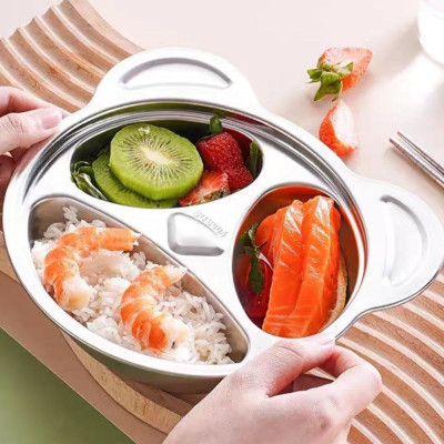 KHAY ĂN DẶM INOX 304 – NHIỀU HÌNH DỄ THƯƠNG CHO BÉ YÊU