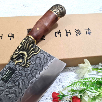 DAO BẾP - DAO THÁI KHÂU RỒNG MÃ DT152