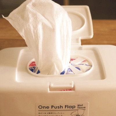 Combo 3 Hộp đựng giấy ướt có nắp bật nội địa Nhật Bản 