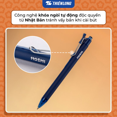 Bút gel Hoshi Thiên Long GEL-046/HS - Công nghệ Nhật Bản