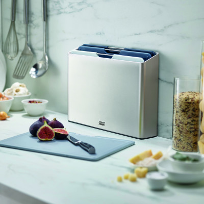 Joseph Joseph - Bộ thớt cao cấp Folio 4-piece Chopping Board Set Large Blue 003130