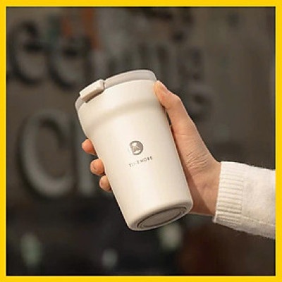 Bình giữ nhiệt cà phê Timemore |  thép không gỉ, chống tràn, lõi gốm.