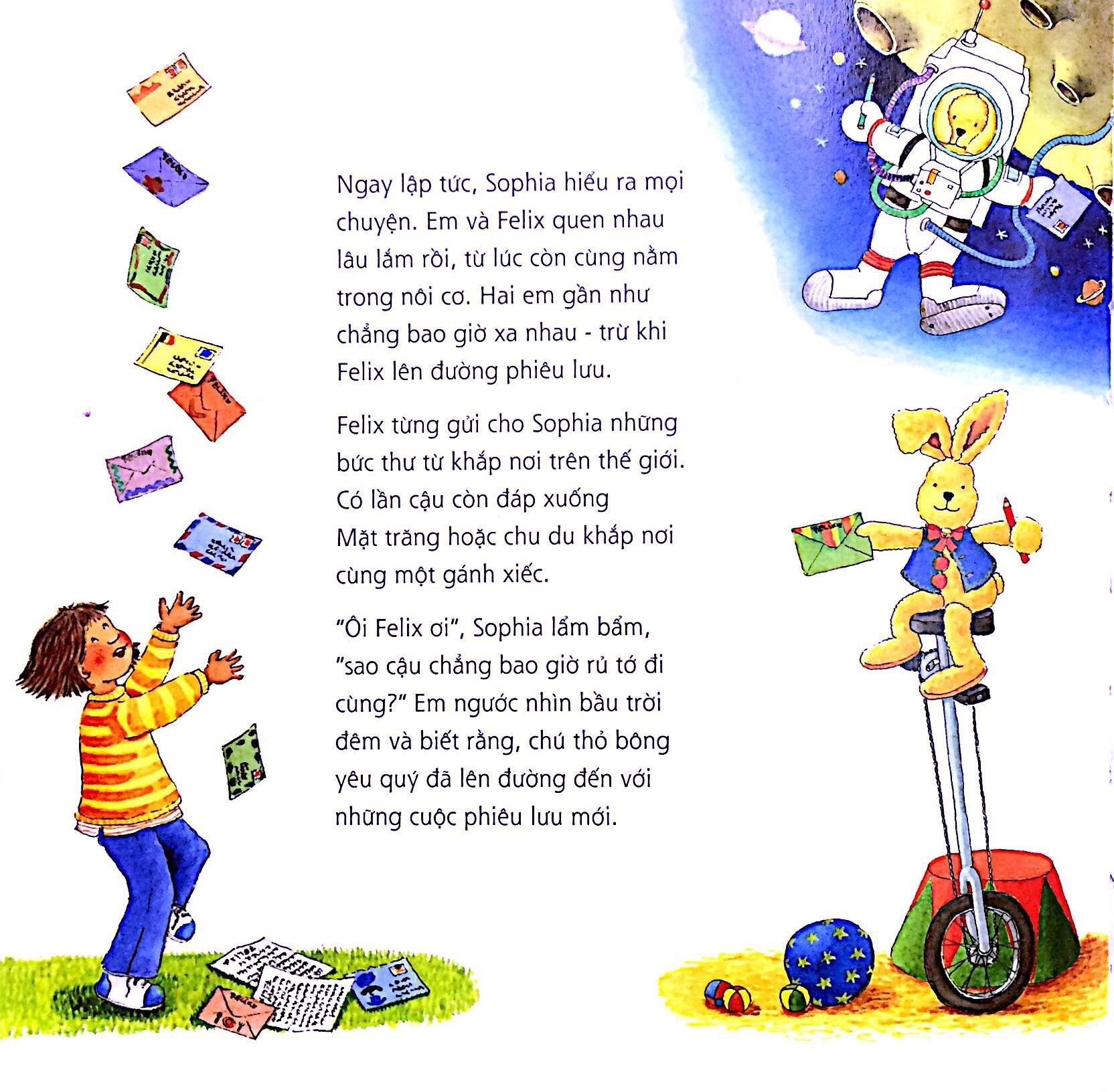 Những Lá Thư Hay Nhất Của Felix - Một Chú Thỏ Bé Đi Du Lịch Thế Giới (Tái Bản)