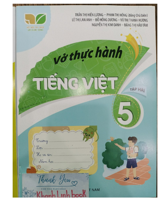 Sách - Combo Vở thực hành tiếng việt 5 - tập 1 + 2 (Kết Nối)