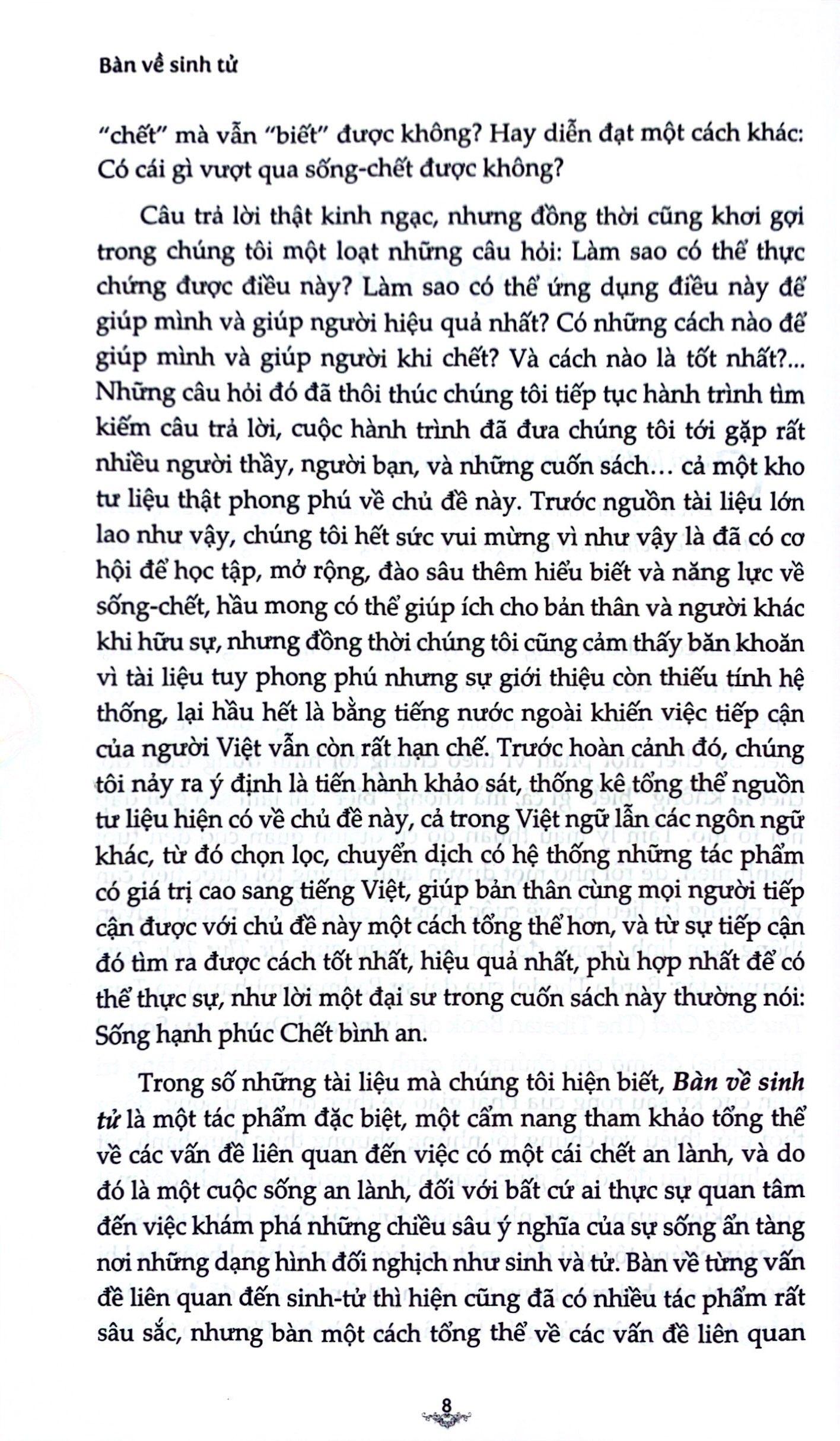 Bàn Về Sinh Tử