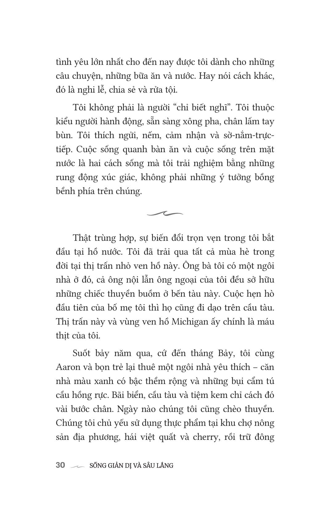 Sống Giản Dị Và Sâu Lắng