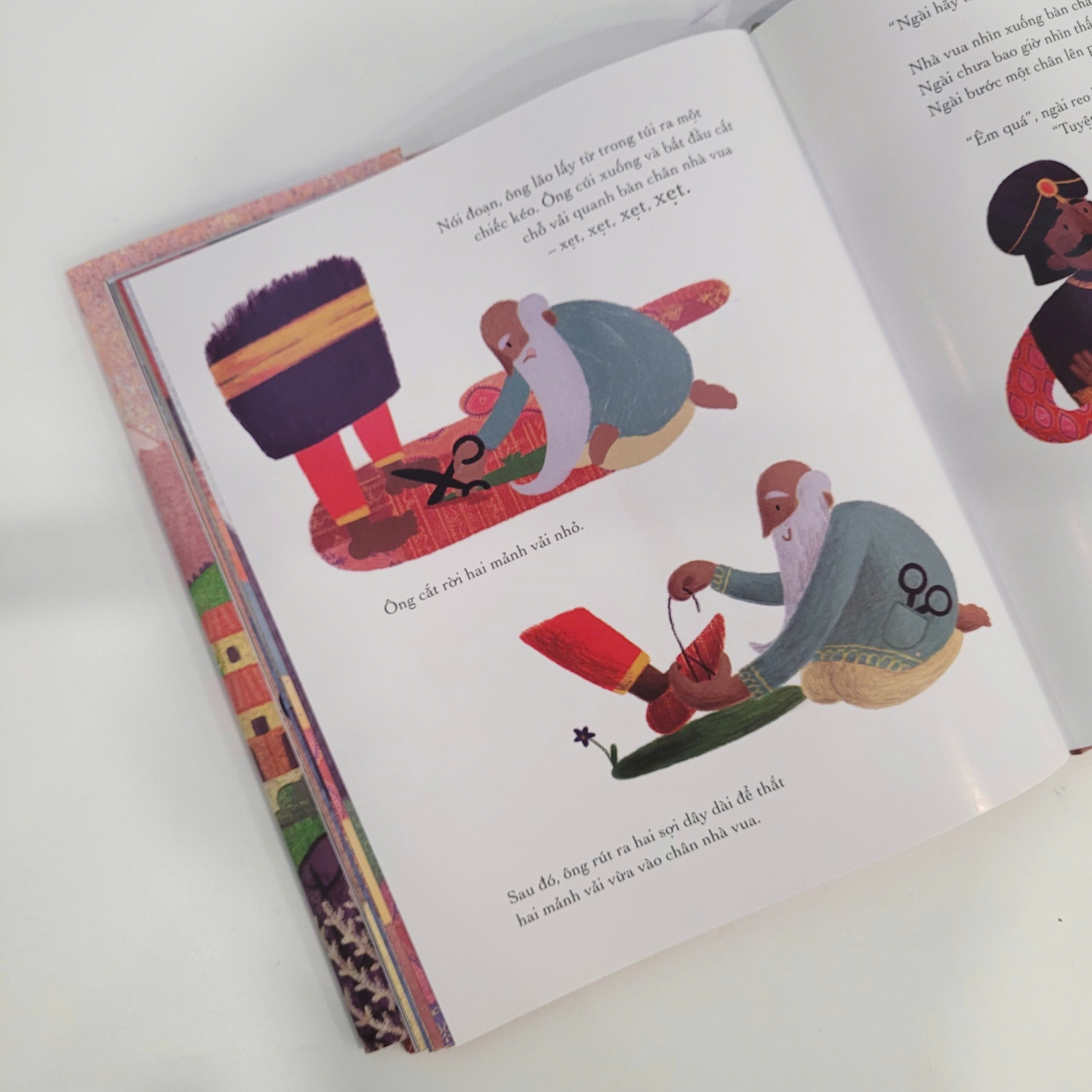 (Bìa cứng) ÔNG VUA CHÂN THỐI – Sally Pomme Clayton – Hà Thy dịch – Crabit Kidbooks – NXB Hà Nội