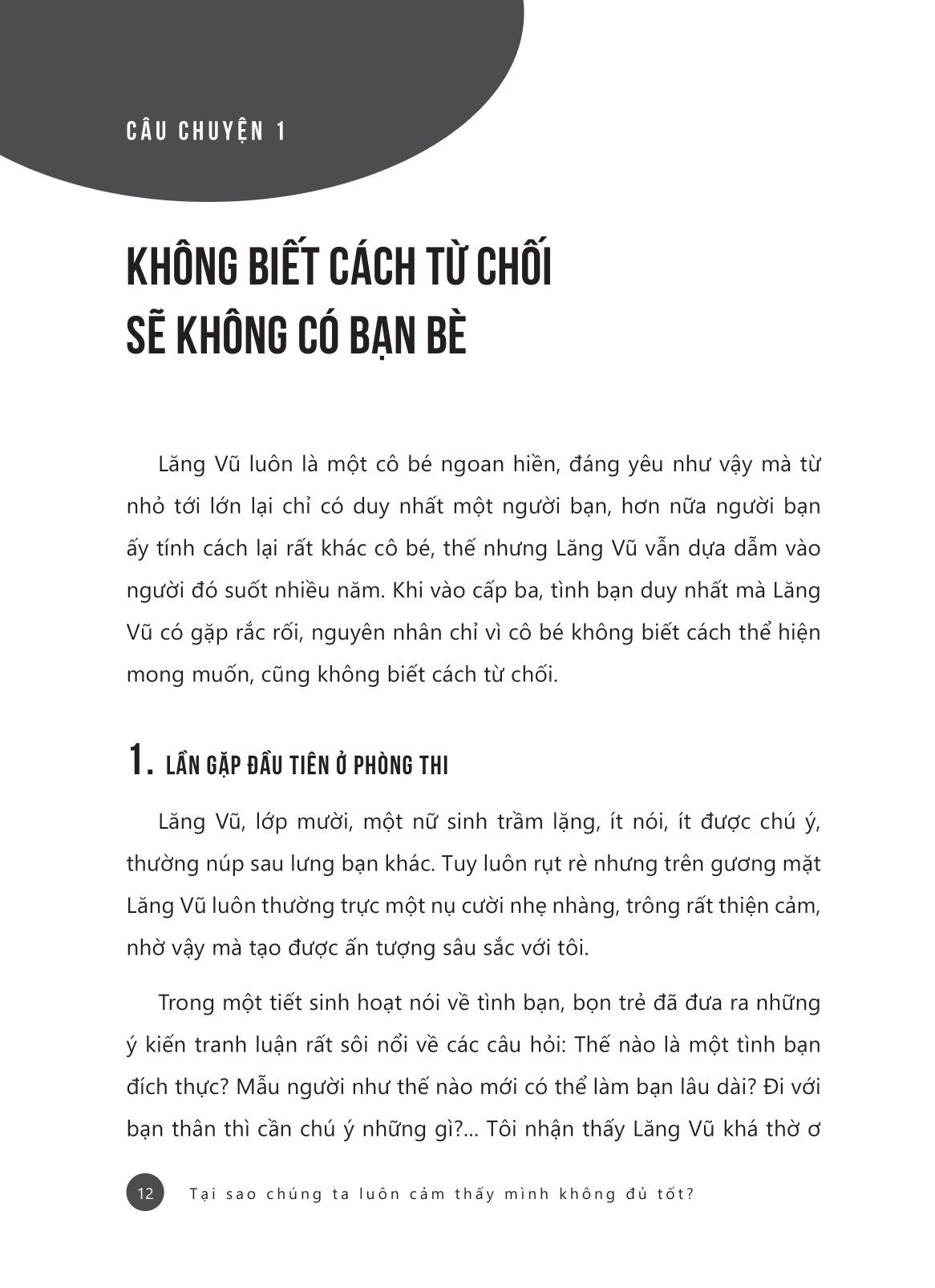 Tại Sao Chúng Ta Luôn Cảm Thấy Mình Không Đủ Tốt?