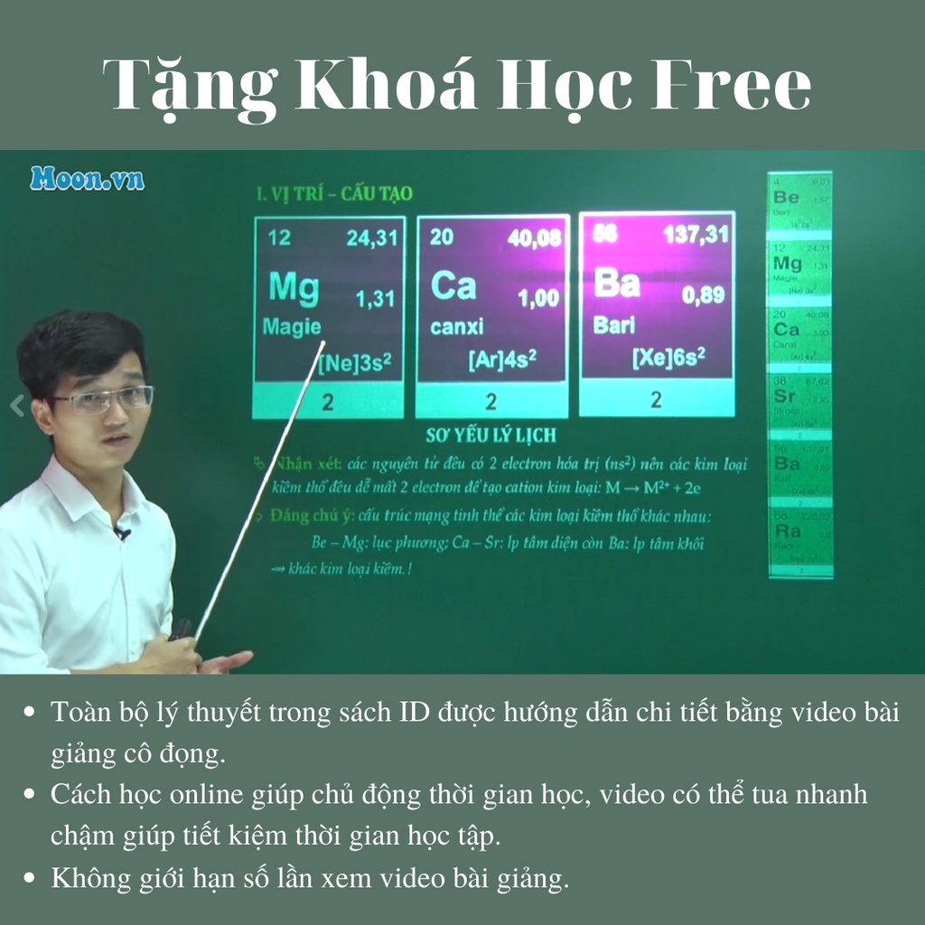 Sách ID Tự Học Hoá Học Lớp 11 Chương Trình Mới 3 bộ kết nối tri thức, chân trời sáng tạo, cánh diều MoonBook