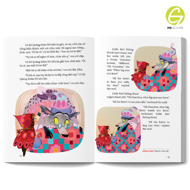 Sách Song Ngữ - 10 phút đọc truyện trước giờ đi ngủ: Truyện kinh điển giúp bé gieo mầm tính cách tốt
