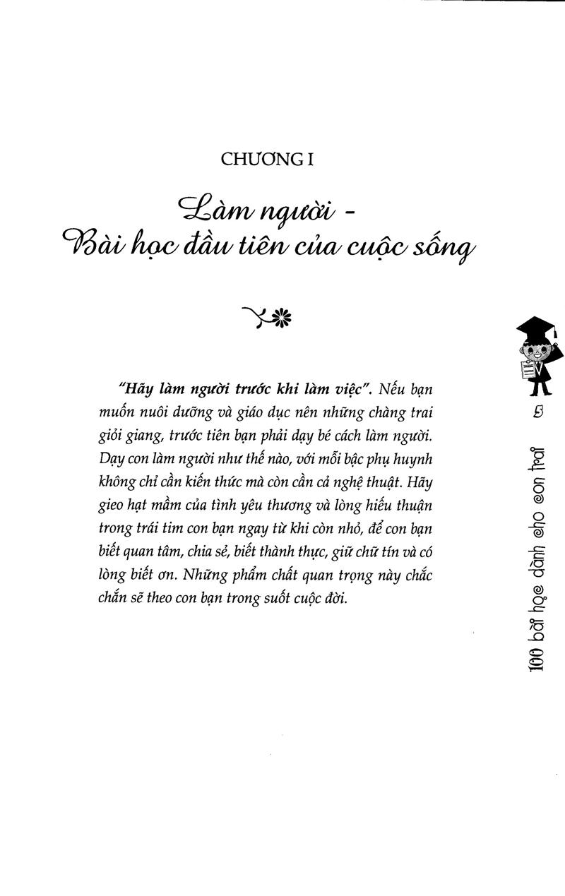 100 Bài Học Dành Cho Con Trai (Tái Bản)