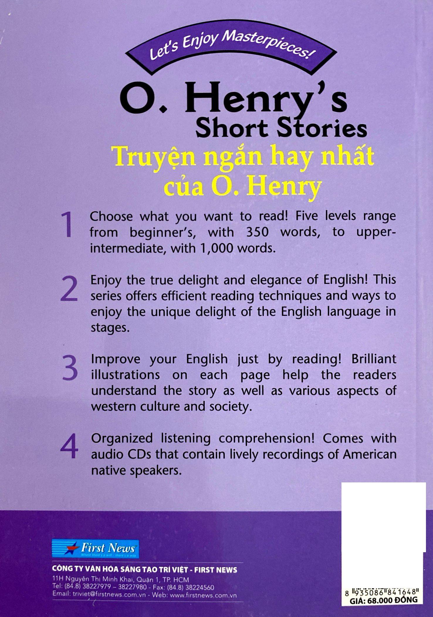 Happy Reader - Truyện Ngắn Hay Nhất Của O. Henry
