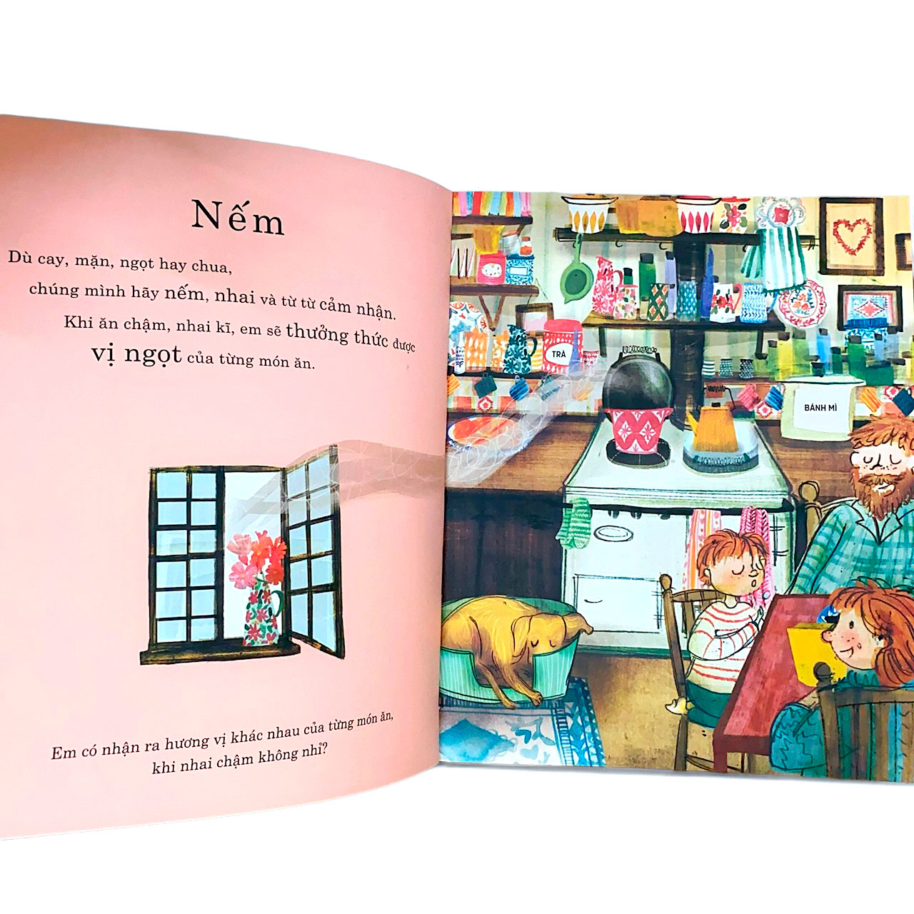 Sách cho bé - Hạnh Phúc Bây Giờ Và Ở Đây – Một Cuốn Sách Về Chánh Niệm Dành Cho Trẻ Em – Độ tuổi 3+